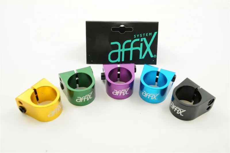 Affix Seatpost Clamp 28.6mm Alloy Purple